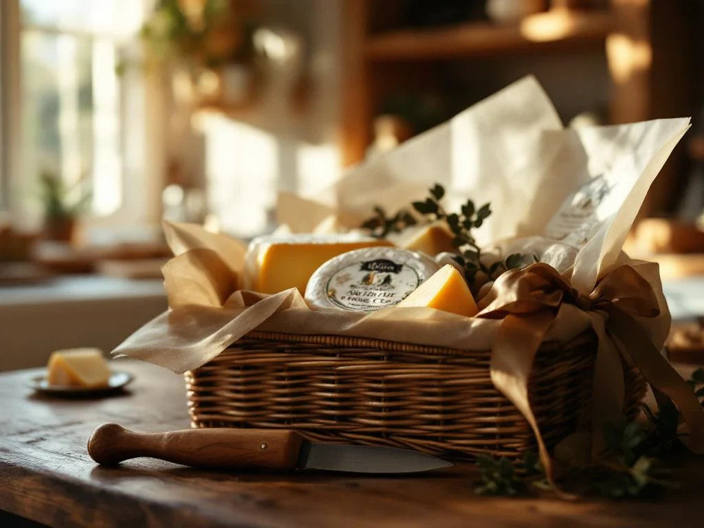 Wat zijn creatieve manieren om kaas cadeau te doen?