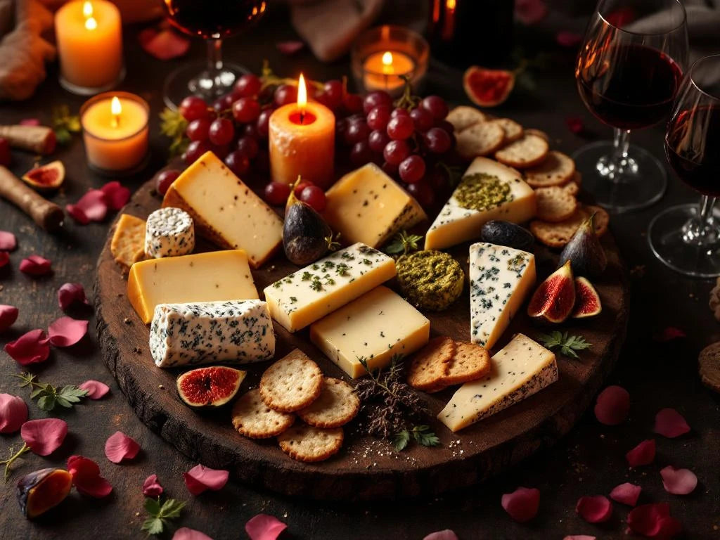 Hoe maak je een romantische kaasplank voor een date night thuis?