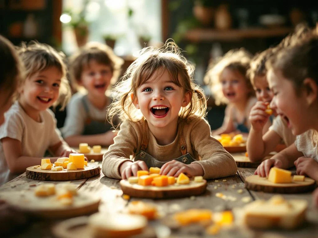 Hoe organiseer je een kaasproeverij voor kinderen?
